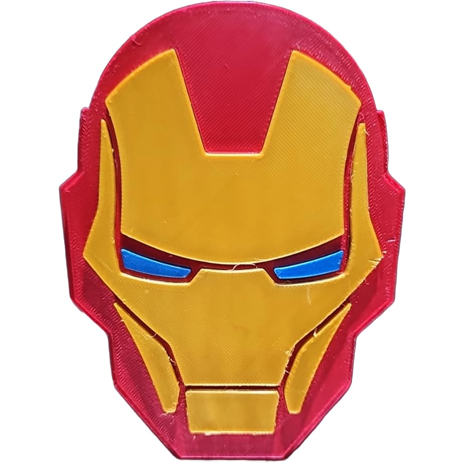 Porta-Canetas Homem de Ferro 13x9cm Termoplástico | Decoração Geek 3D