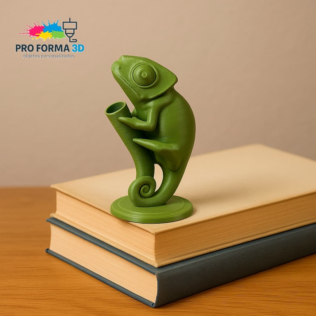 PORTA CANETA - CAMALEÃO - PEN HOLDER - DIVERSAS CORES