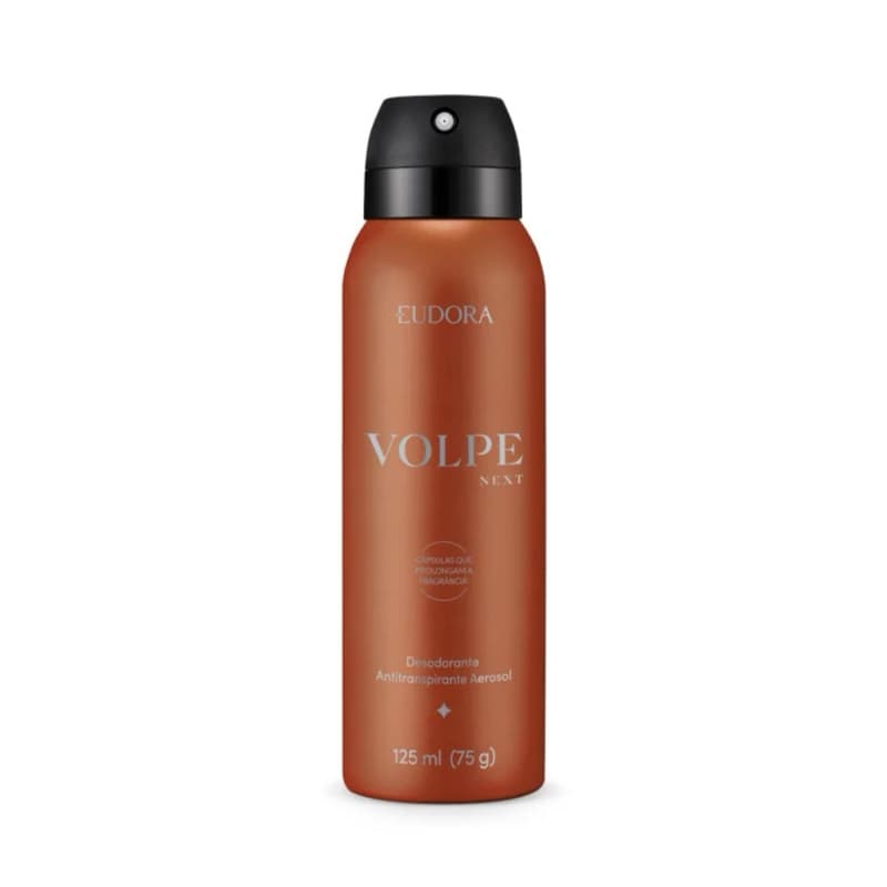 Desodorante Antitranspirante Aerosol Volpe Next 125ml/75g