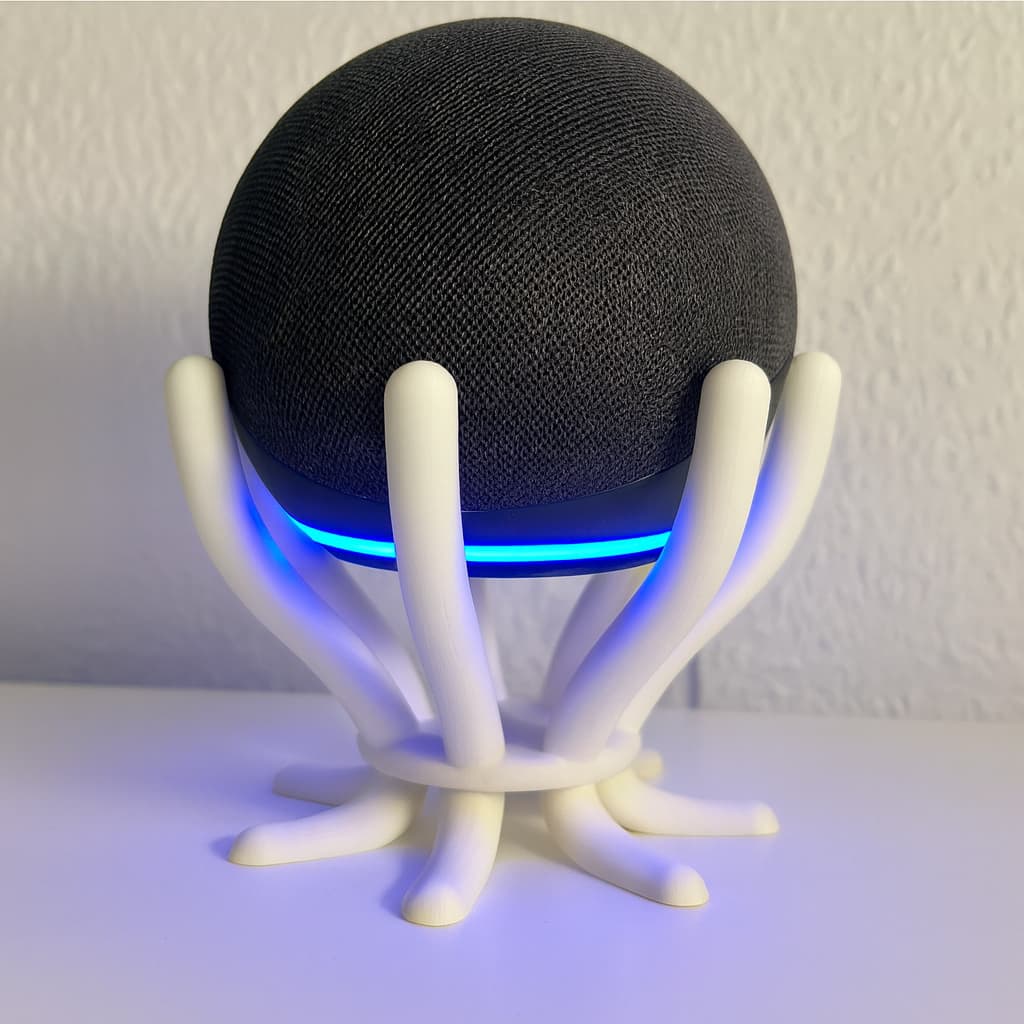 Suporte para Echo Dot 4 e 5 Alexa  Octopus - Envio Imediato