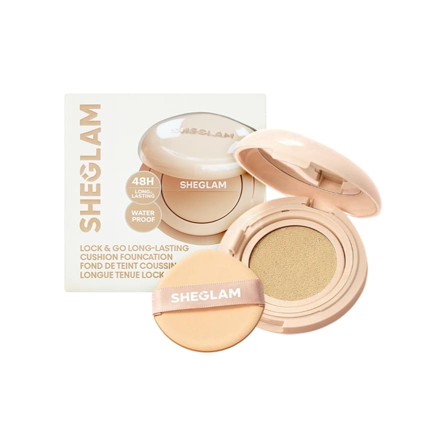 Base Sheglam Em Cushion Longa Duração Acabamento Natural 100% Original
