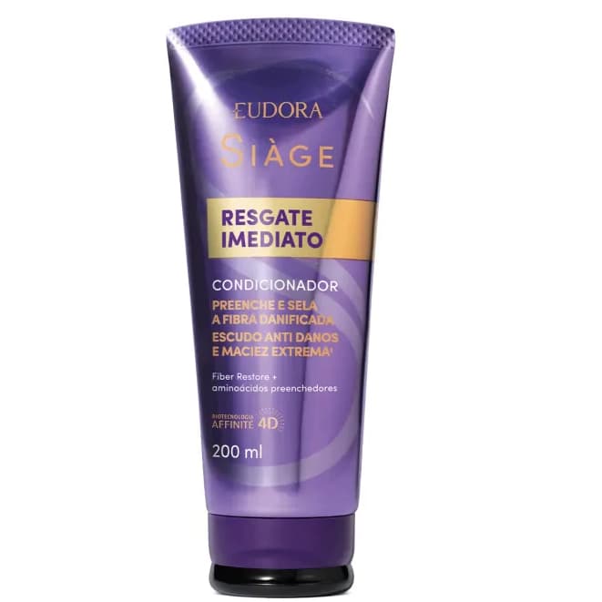Condicionador Eudora Siáge Anti Quebra Resgate Imediato 200ml