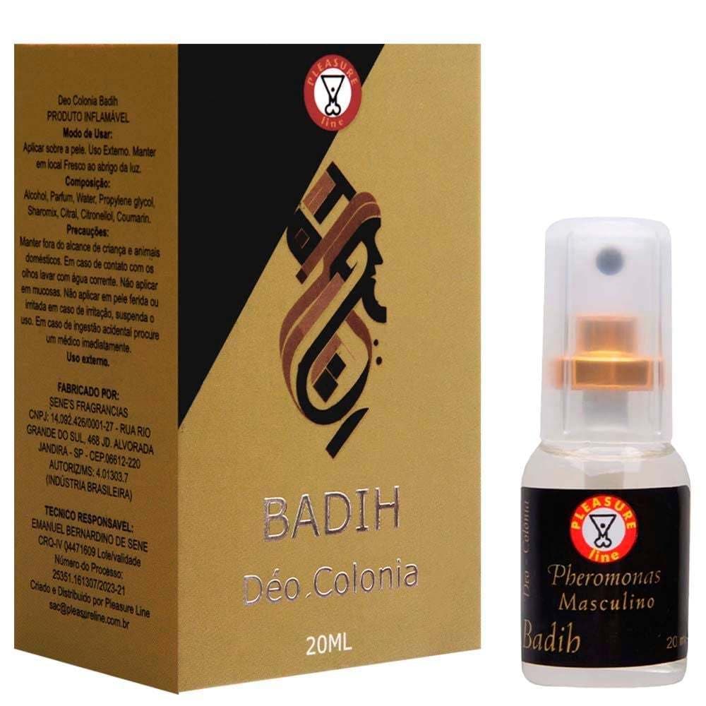 Perfume Pheromonas Badih Masculino Com Feromônio Pleasure Line