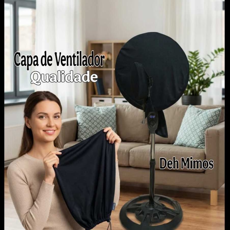 Capa de Ventilador para Proteção Tecido Lycra Vários Tamanhos