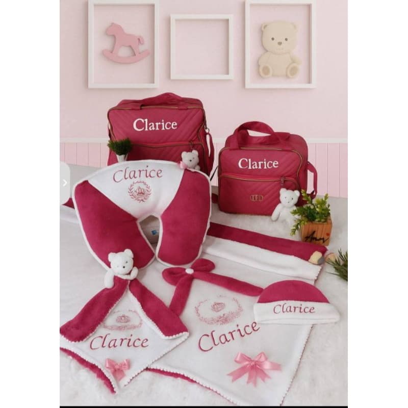 Kits  MaternidadePersonalizados, bolsas Maternidade Personalizado,Mantas Personalizado, almofada.