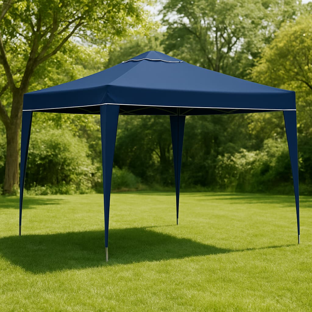 Gazebo Tenda Sanfonado Praia Reforçado 3x3 Articulado Pés em Aluminio X-Flex Cores Variadas