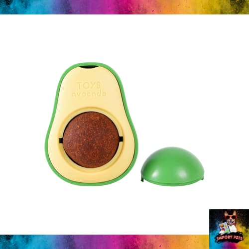 Brinquedo Catnip Para Gatos Abacate Bola Pet Erva De Gato Cat Petshop