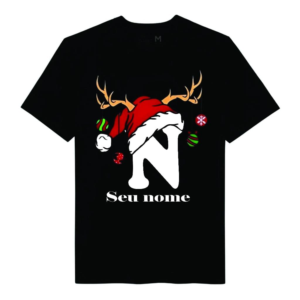 Camiseta Natal da Família Personalizada