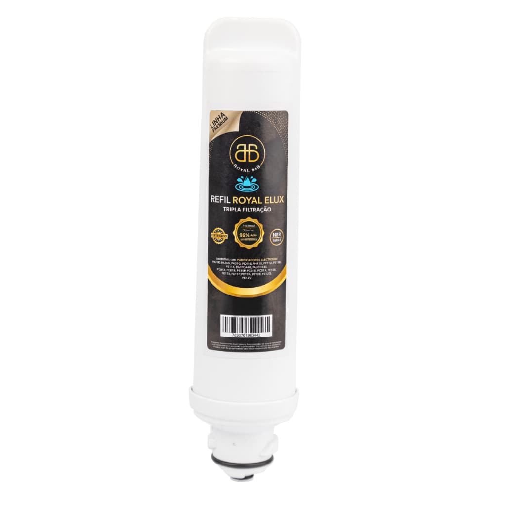 Refil Filtro de Água Compatível Electrolux Pappca40 PC41B PC41X PH41B PH41X PE11X PE11B Acqua Pure