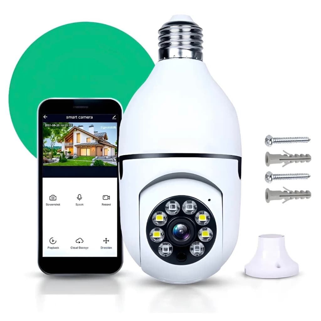 Camera Segurança Câmera Seguranca de  Wi-Fi 360° Vigilância Yoosee