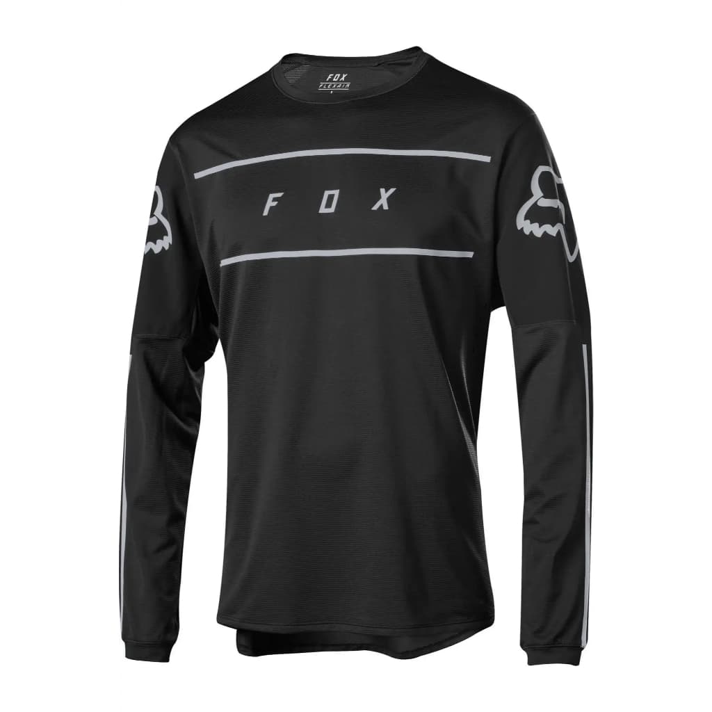 Camisa Ciclismo Mtb Donwhill Original Fox Flexair Fine Line Black