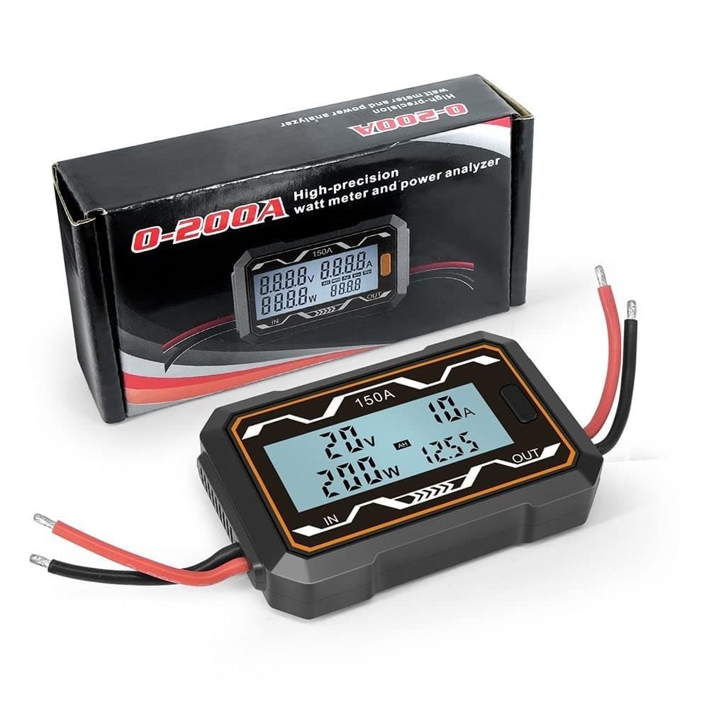TELA LCD PARA LEITURA DE NUMEROS 0-200A