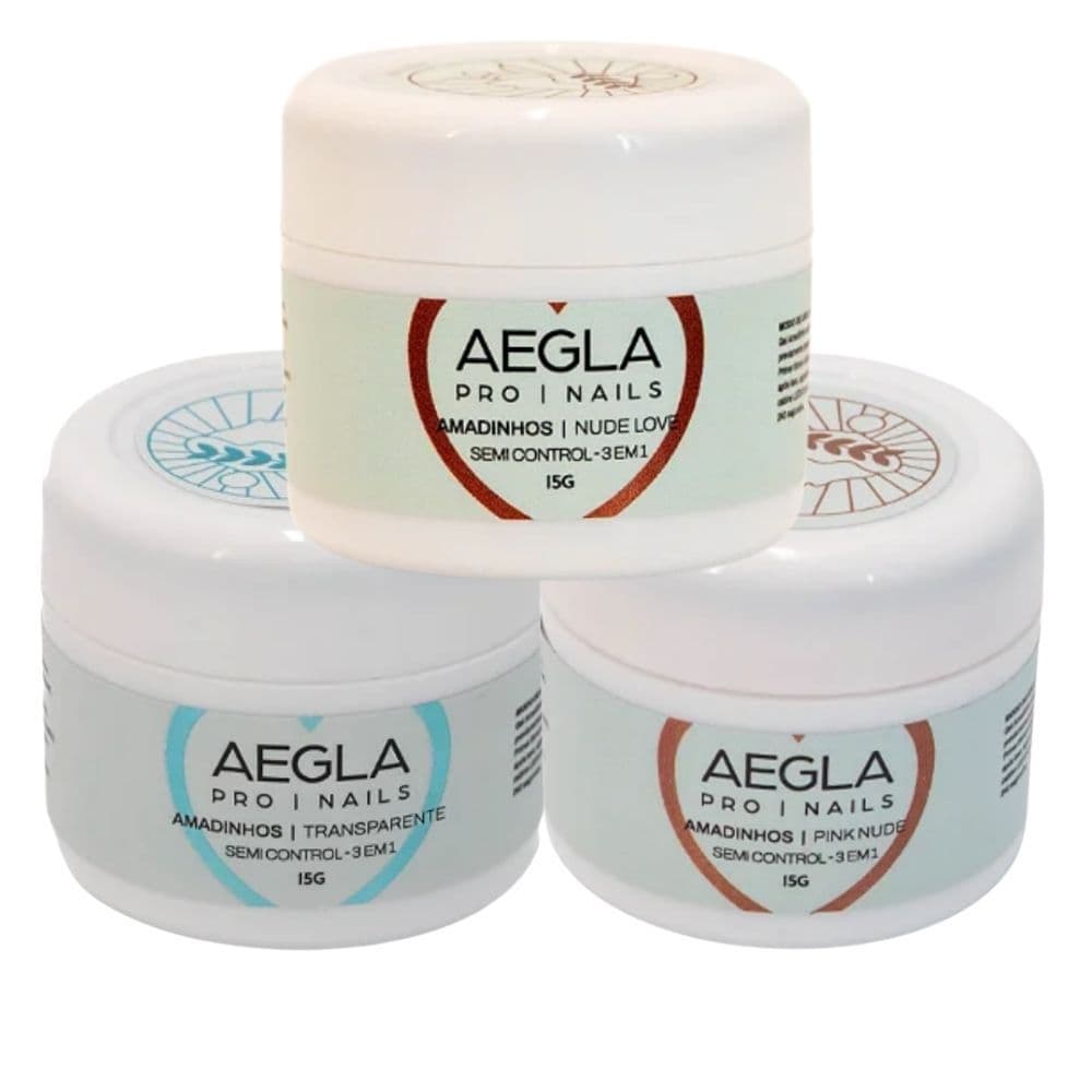 Gel Semi Control Amadinhos 15g - Aegla Pro