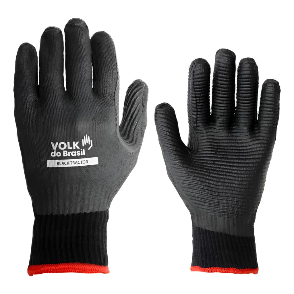 Luva Anticorte e Alta Tempemperatura até 250° Alta Resistência Black Tractor Volk CA 37981