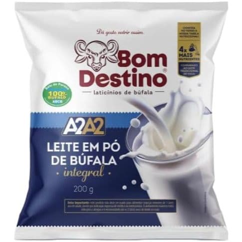 Leite Em Pó A2a2 Integral De Búfala 200g Bom Destino