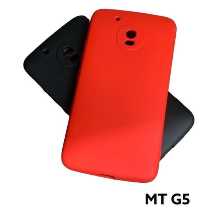 Capa Silicone Flexível Motorola G5 Antichoque + Encaixe Perfeito Proteção Completa