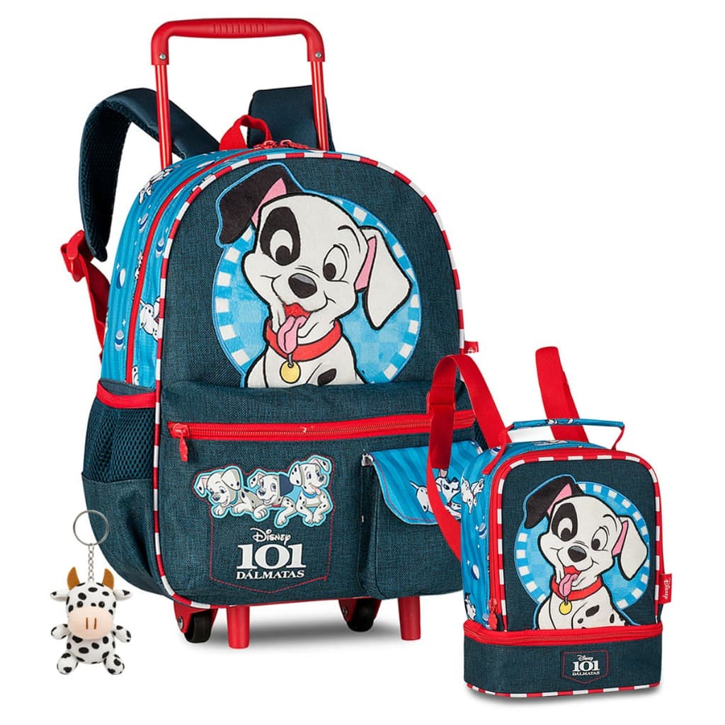 Kit Mochila Pets Disney Lancheira Estojo Brinde Lançamento