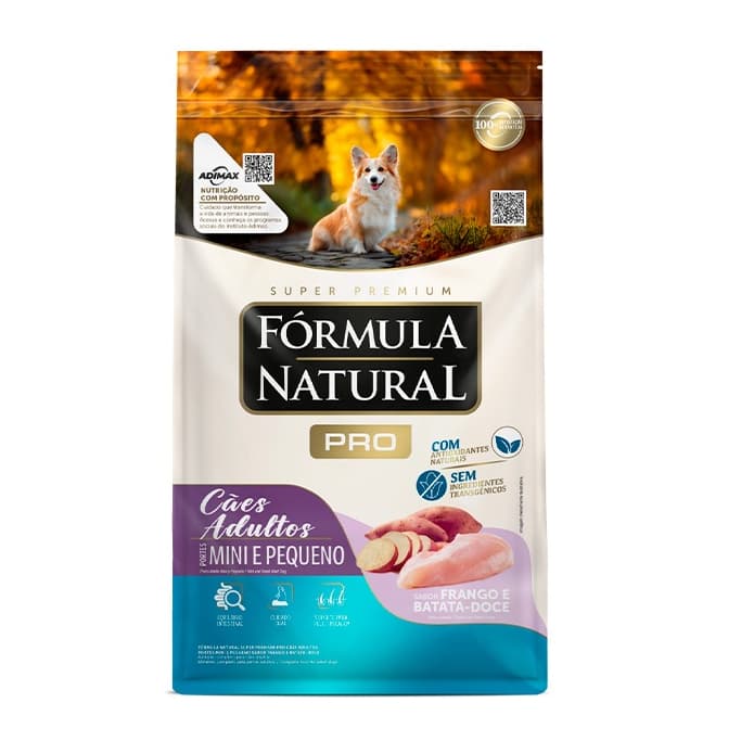 Ração para cães adultos porte mini e pequeno Fórmula Natural Pró sabor frango - 15kg