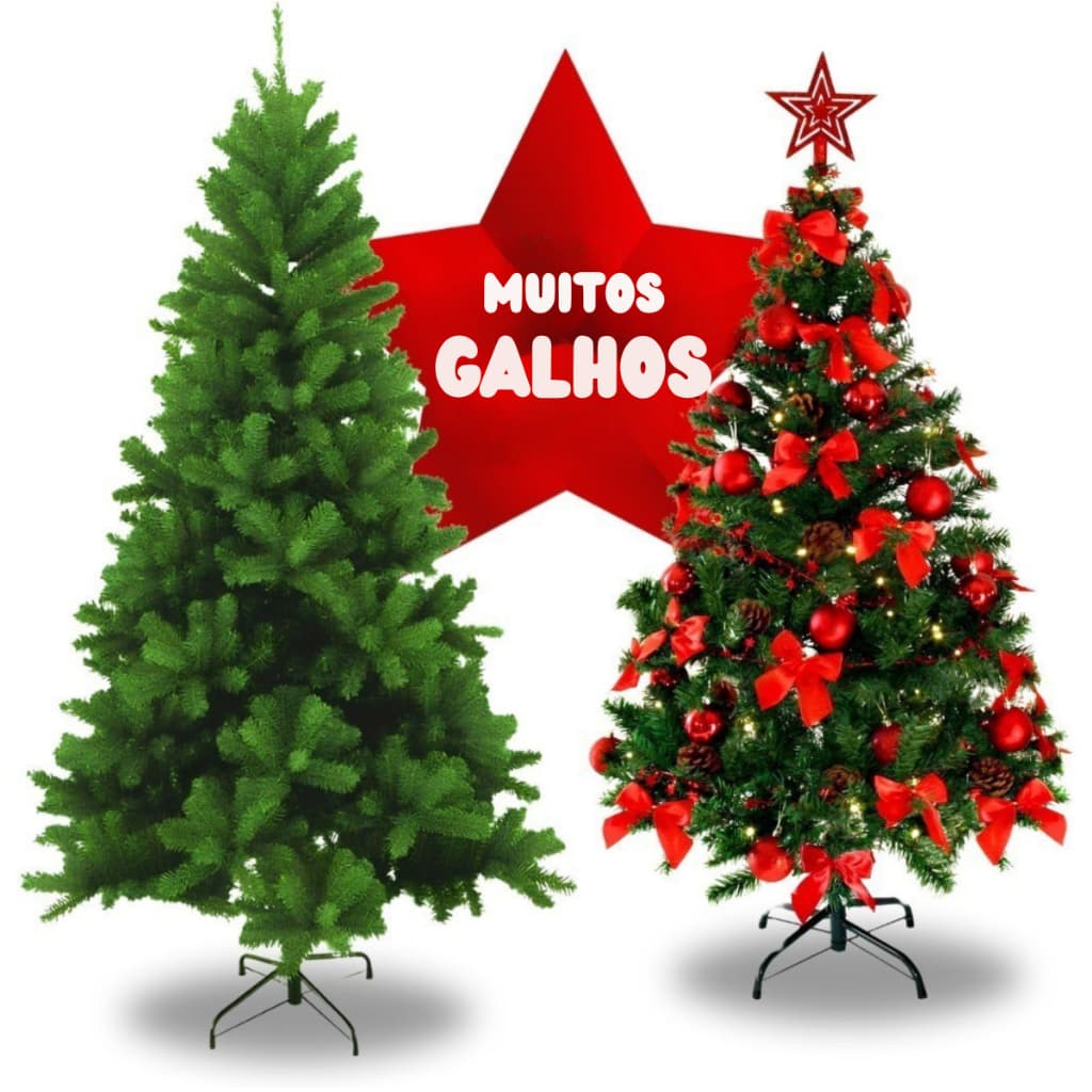 Arvore Natal Pinheiro e Tradicional Super Luxo PREMIUM