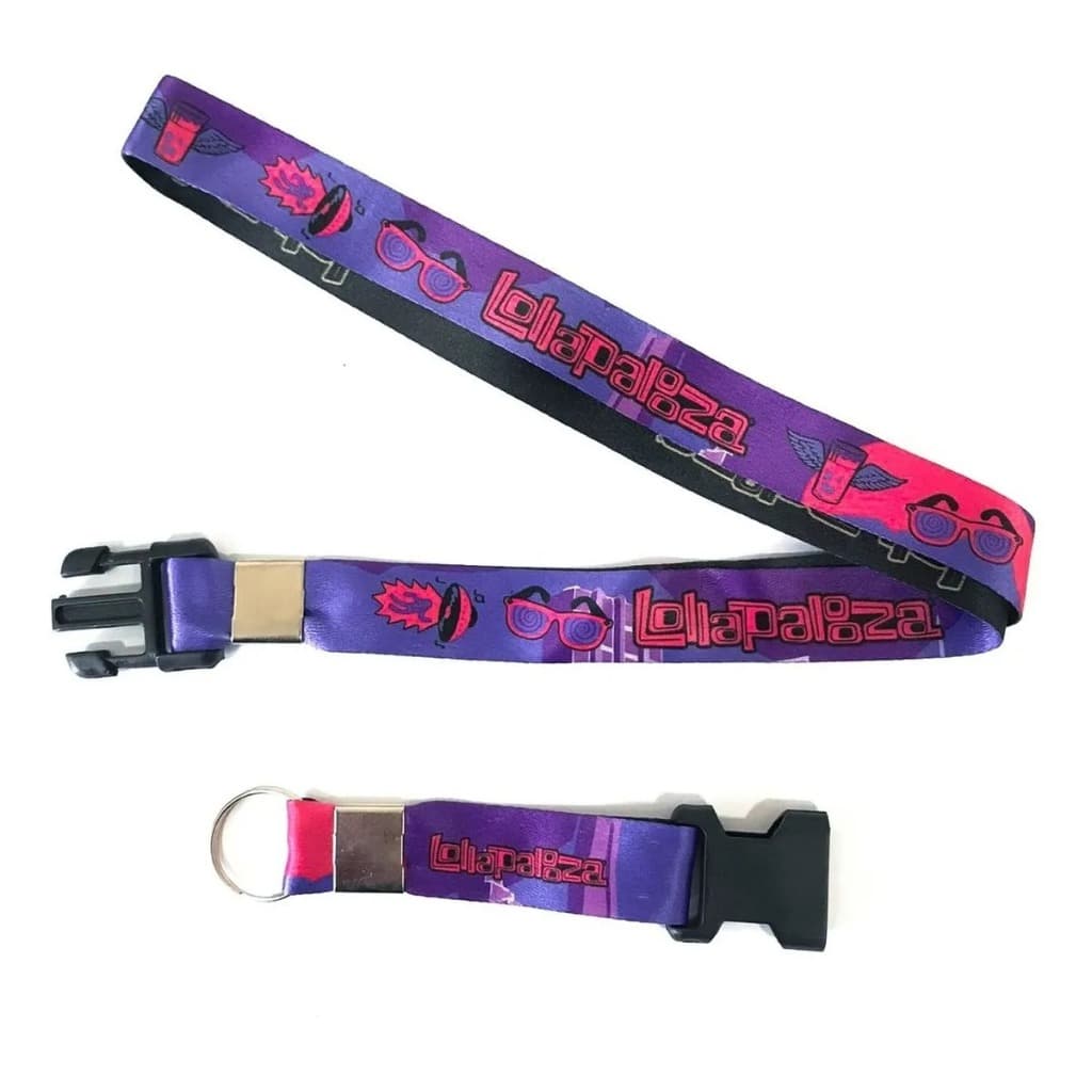 20 Cordões para Crachá Personalizados com Engate Rápido 20mm