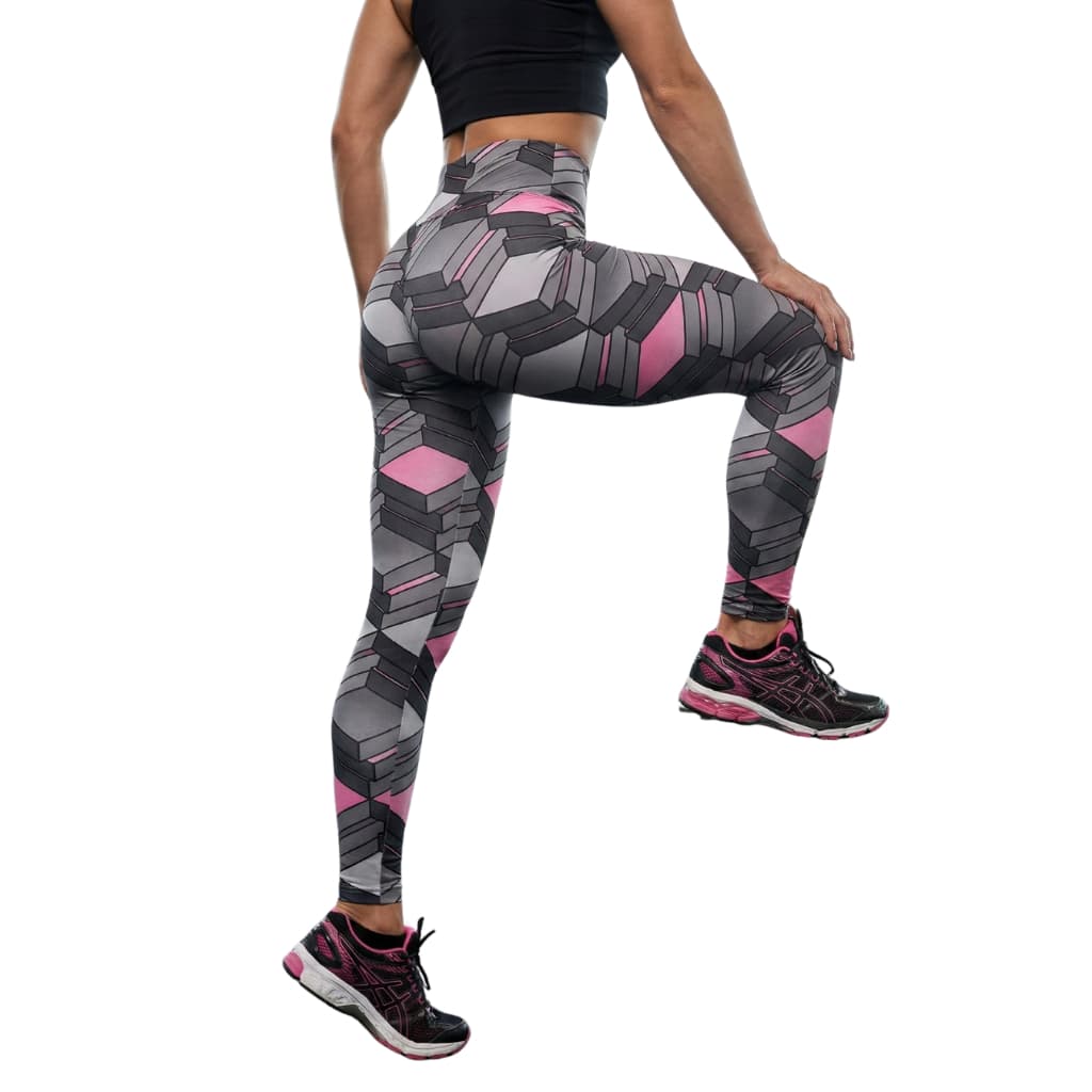 Legging Cintura Alta, Suplex Grosso, Legging Academia/Treino - Tamanho Único (VESTE 38-40)