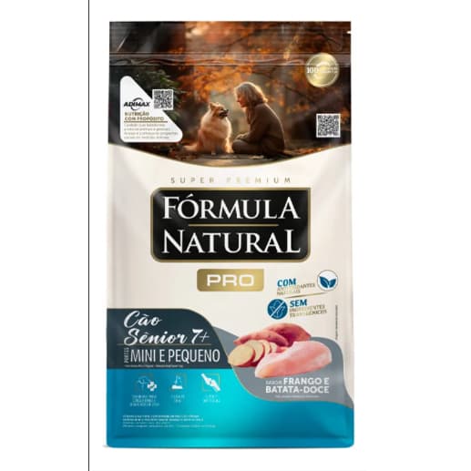 Ração Fórmula Natural Pro Cães Sênior 7+ Portes Mini e Pequeno 2,5 kg