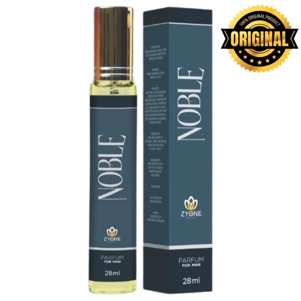 Noble Zyone Cosméticos Masculino Parfum 28ml Alta Fixação Essência Premium