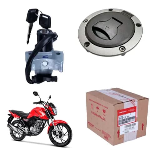 Kit Travas Ignição Titan Fan 160 2022 A 2024 Original Honda