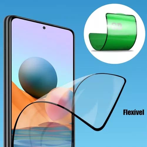 Pelicula para Moto G15/G05/G35 Motorola Pelicula de Ceramica Transparente  Flexivel