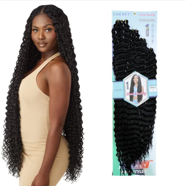 Cabelo Cacheado Orgânico Premium 90cm Mariana Crochet Braids Cherey