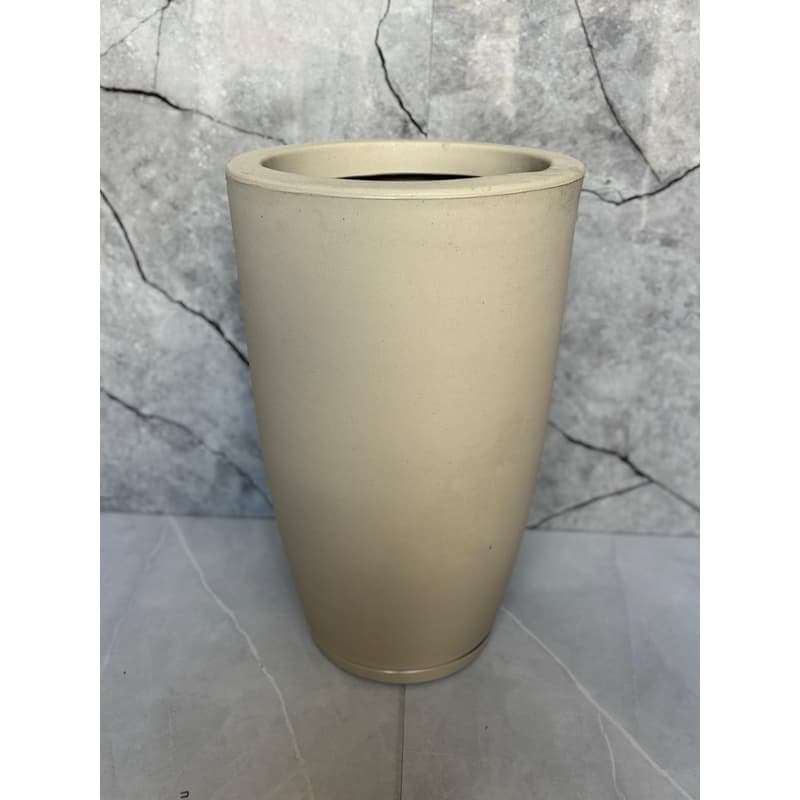 Vaso Bojo Coluna Jateado  Grande Liso Fosco Vasos para Plantas ou Flor Decoração Casa Jardim