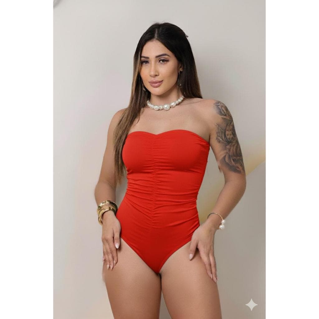 Body Tomara que Caia Suplex Premiun Feminino Alta Modelagem Verão Tendencia Tamanho único Elegancia