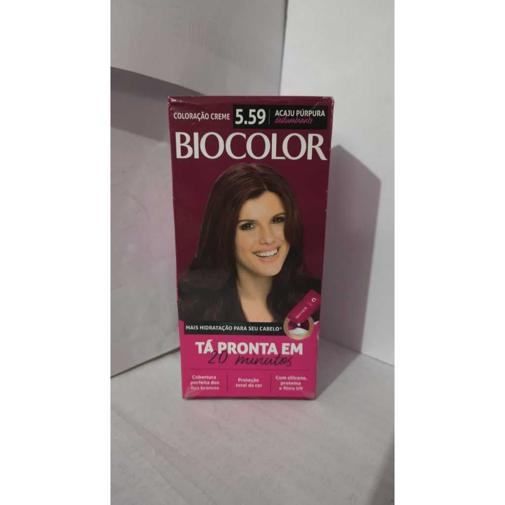 Kit coloração Biocolor - tá pronta em 20 minutos - coloração creme