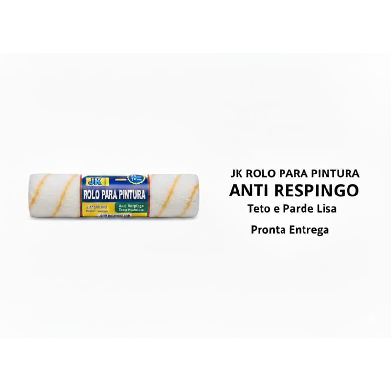 Rolo de pintura anti respingo 23cmx10mmJK