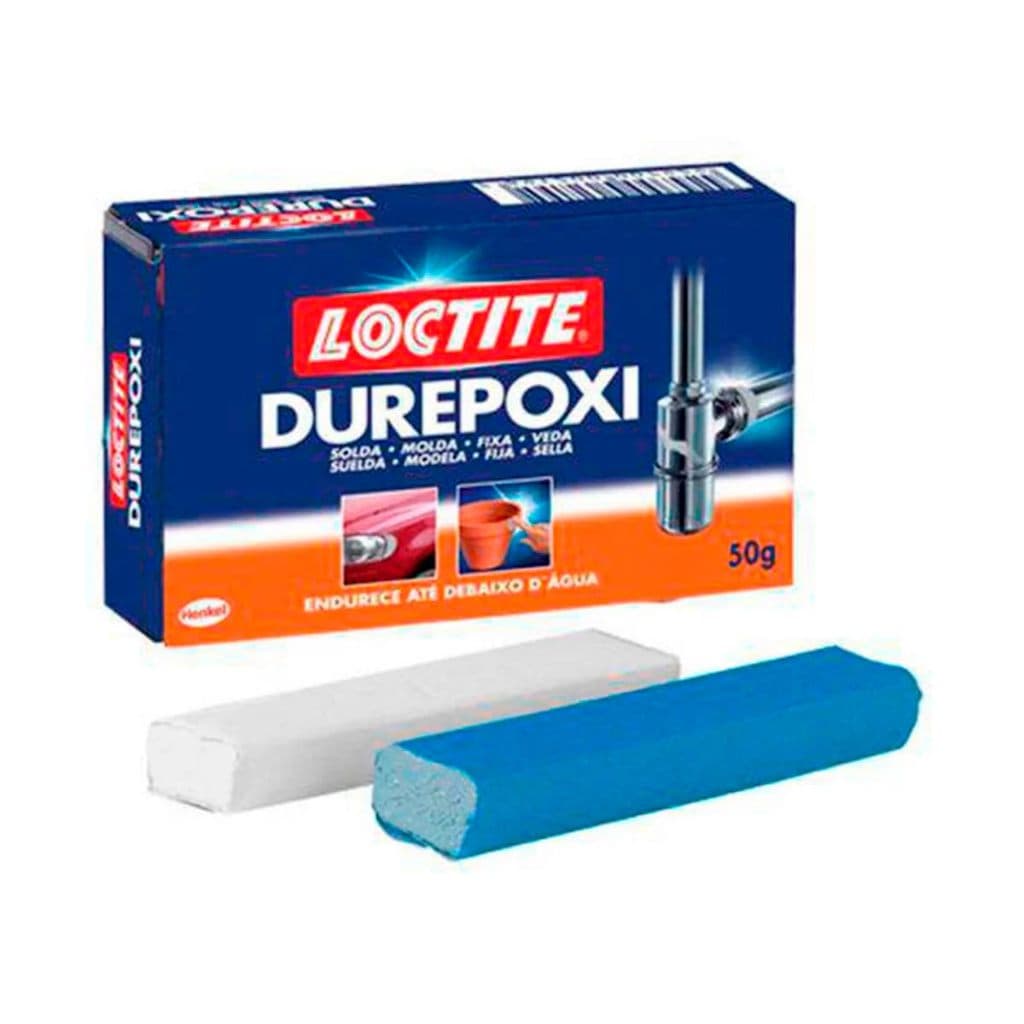 Durepoxi Massa Adesivo Epoxi 50g cinza