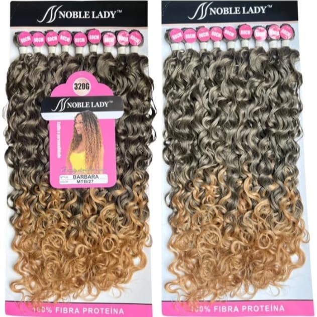 Cabelo Cacheado Bio Fibra Entrelace Orgânico Barbara
