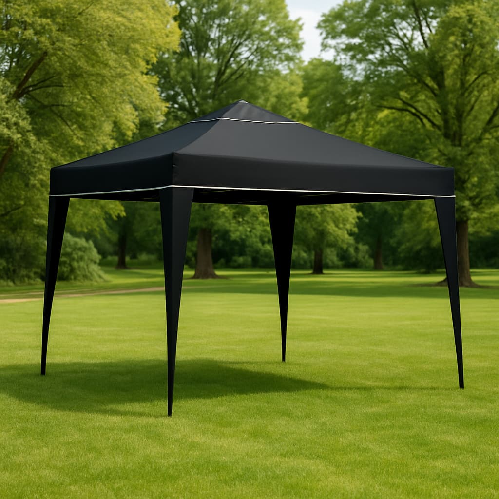Gazebo Tenda Praia Sanfonada  3x3 Articulado Reforçado  Pé Aluminio Cores Variadas