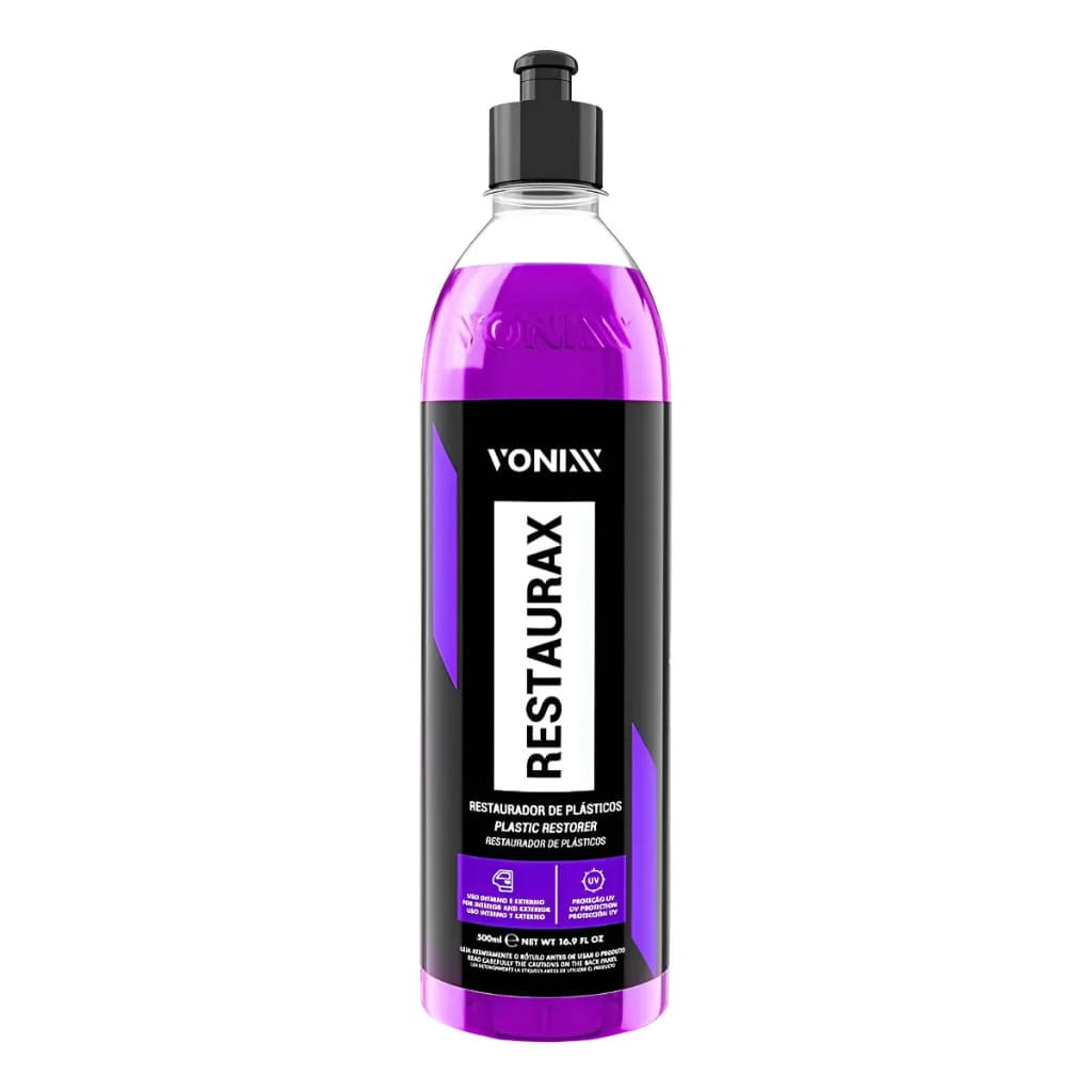 Restaurador de Plasticos Restaurax 500ml Vonixx