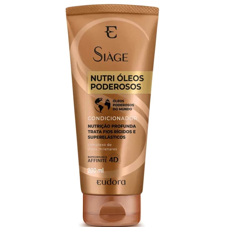 Condicionador Eudora Siáge Nutri Óleos Poderosos 200ml
