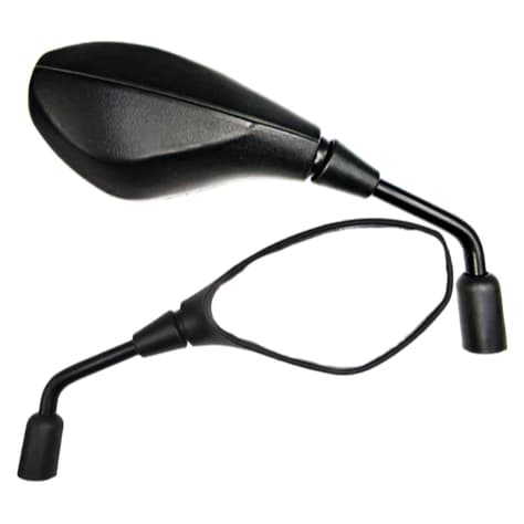 Par de Espelho Moto Retrovisor Moto Bmw Gs 650 F800 Fixo Rosca Honda Par Bandit 1250 2008