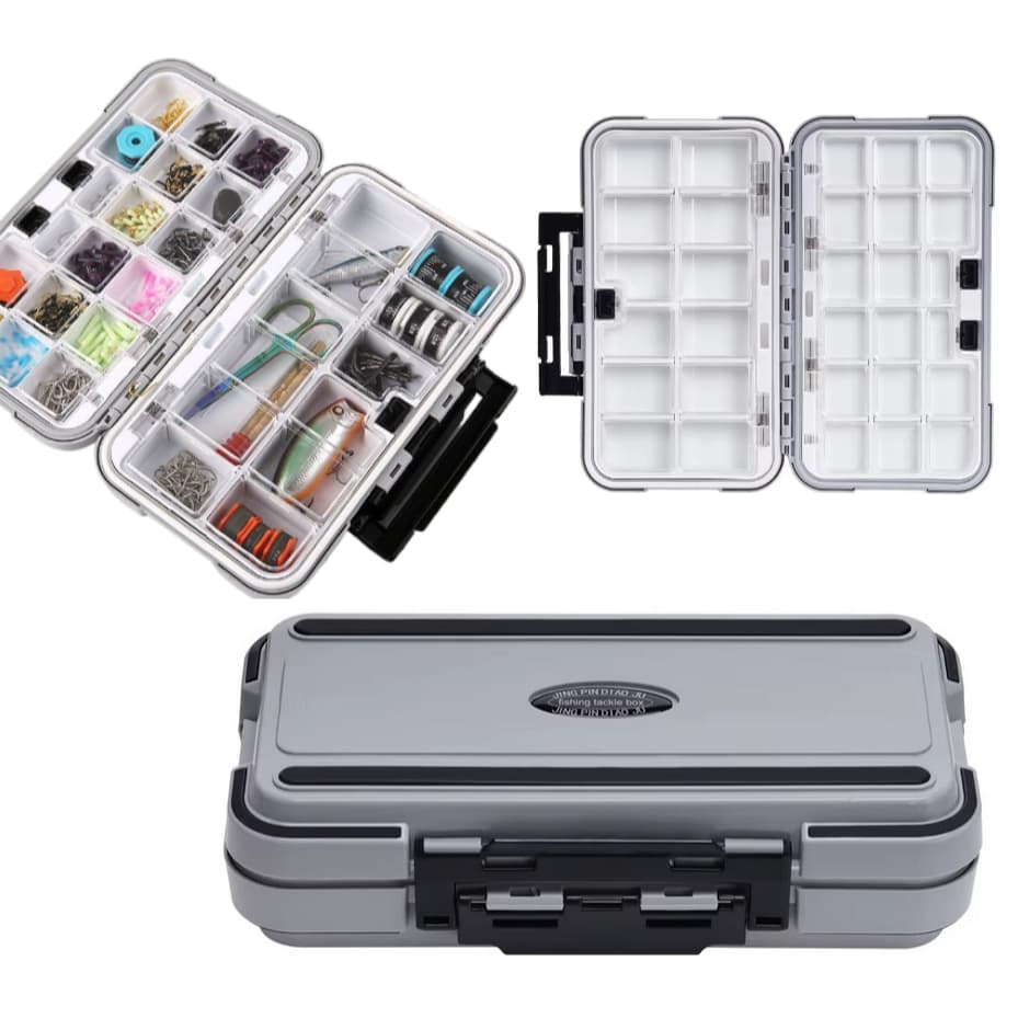 Caixa Pesca Maleta Estojo Organizador Isca Artificial Chumbo 099
