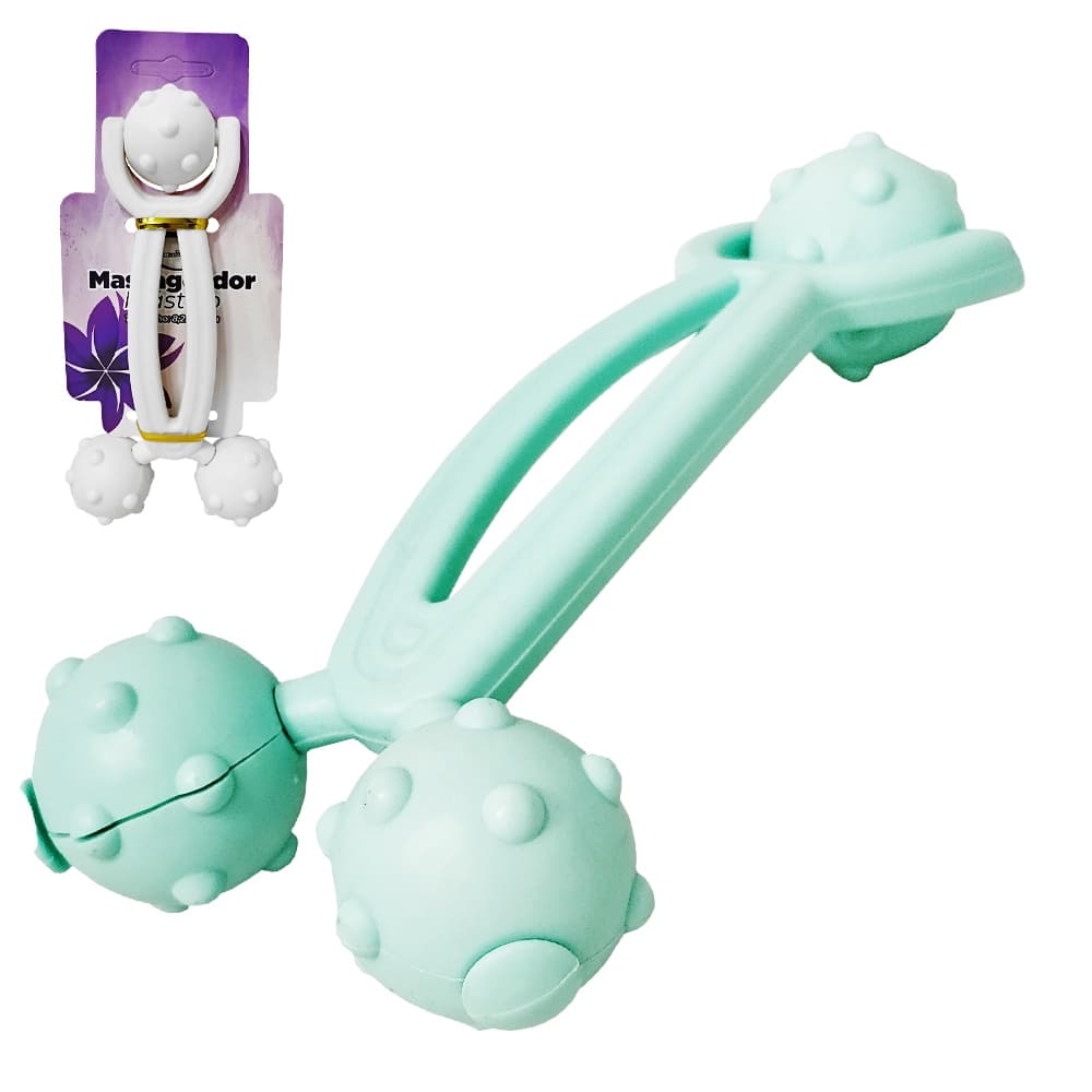 MASSAGEADOR FACIAL E CORPORAL DE PLASTICO 17X8,5CM Código 2823108