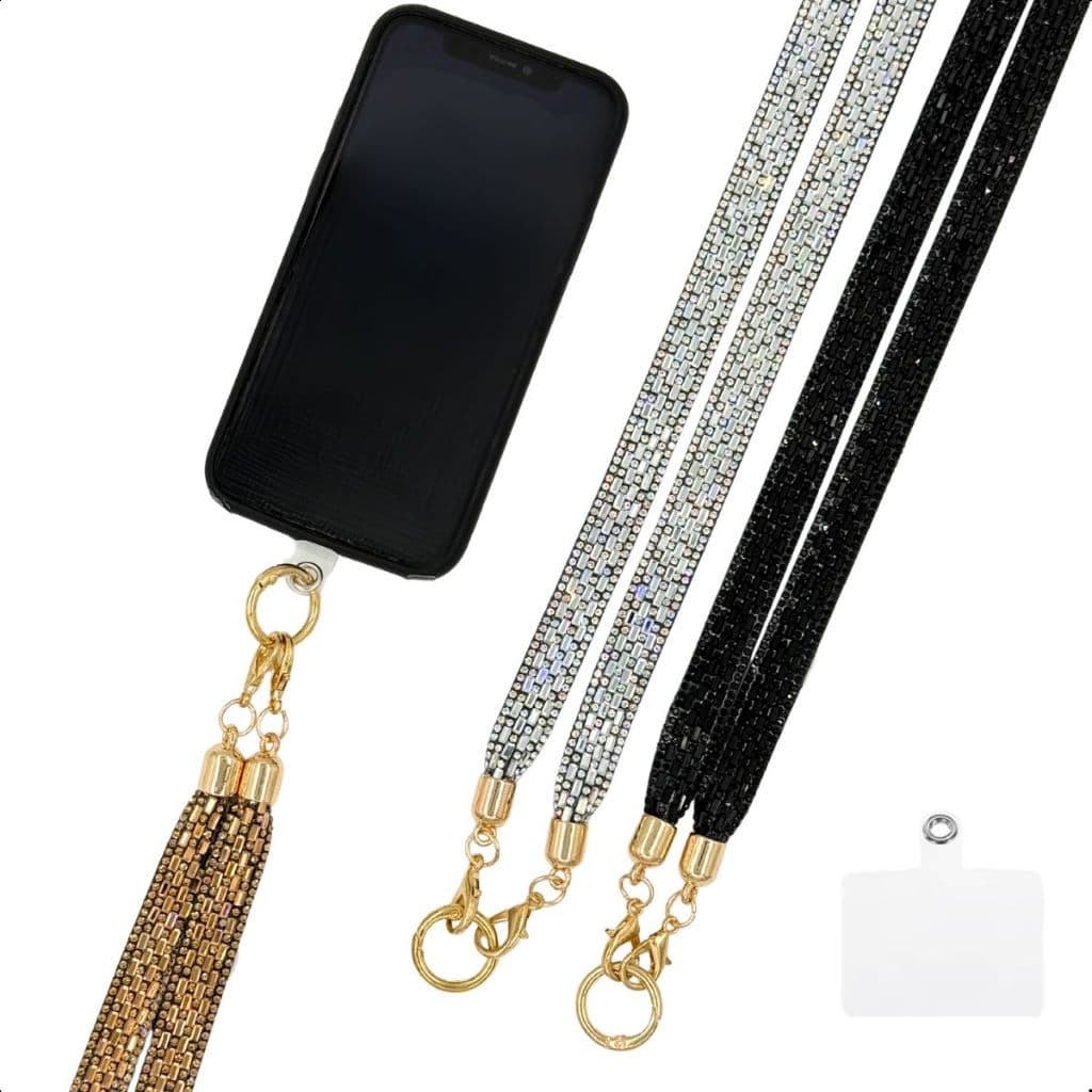 Alça Para Celular Universal Linda Strass Estilo Elegância