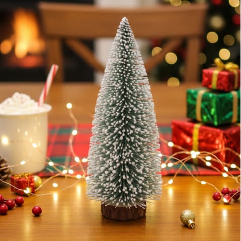 ÁRVORE NATAL LUXO 30CM VERDE NEVADA