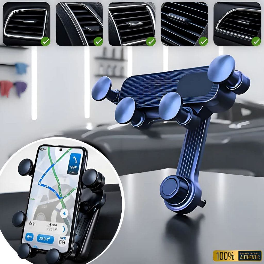 Suporte De Celular Gps Veicular Universal  Rotação 360° Preto Suporte De Celular Gps Veicular Universal  Rotação 360° Pr