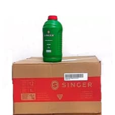 Óleo Industrial para Máquinas de Costura SINGER Caixa com 12 Lts ISO VG-22 Lubrificante Multiuso