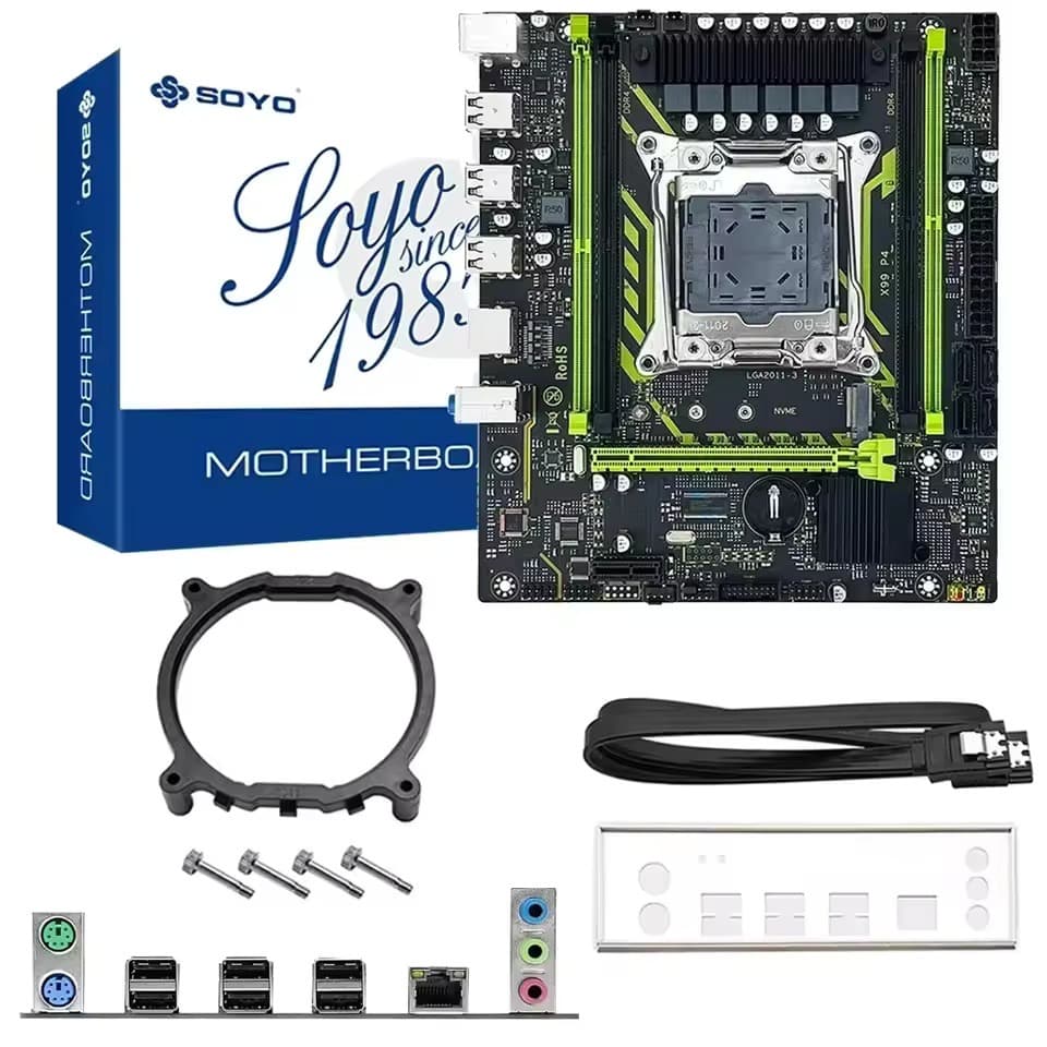 Kit Placa Mãe X99, Processador Xeon 2630 V4