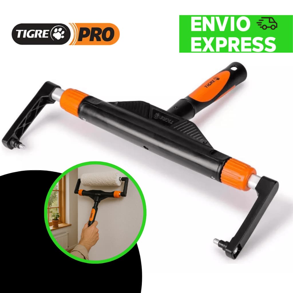 Suporte para Rolo de Pintura 46cm Tigre Pro Profissional Garfo Reforçado Ref 210846