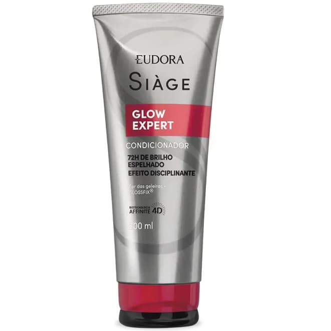 Condicionador Eudora Siáge Glow Expert Combate o Frizz 200 ml