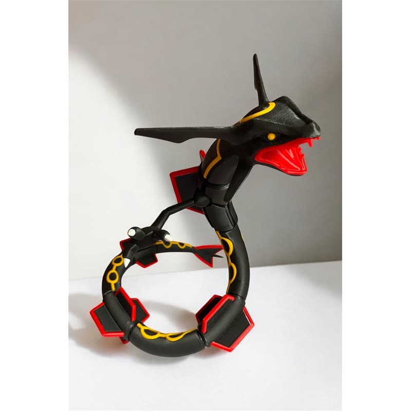 Shiny Rayquaza O Dragão Celestial Negro | Pokémon